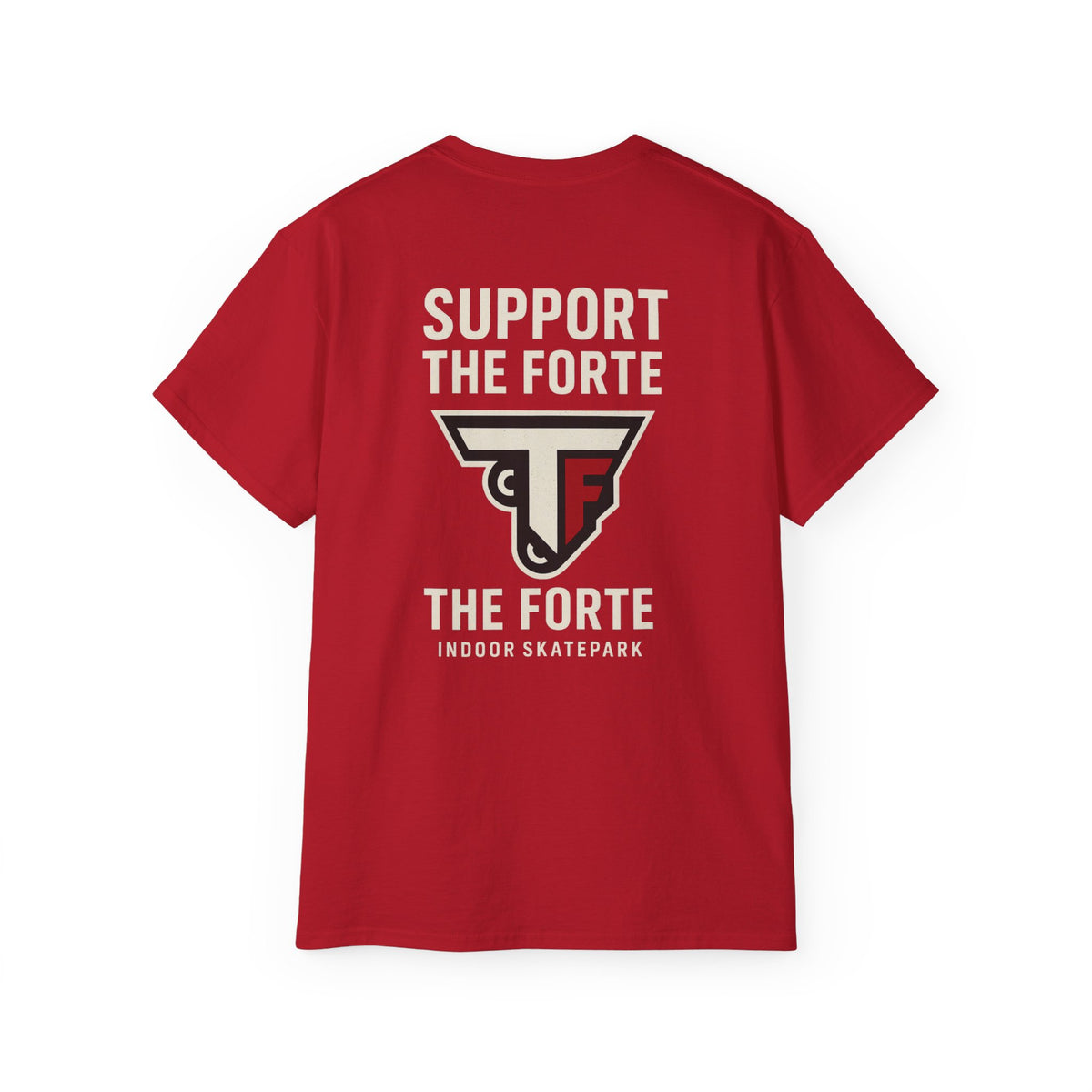 Support The Forte Unisex Ultra Skate Cotton Tee