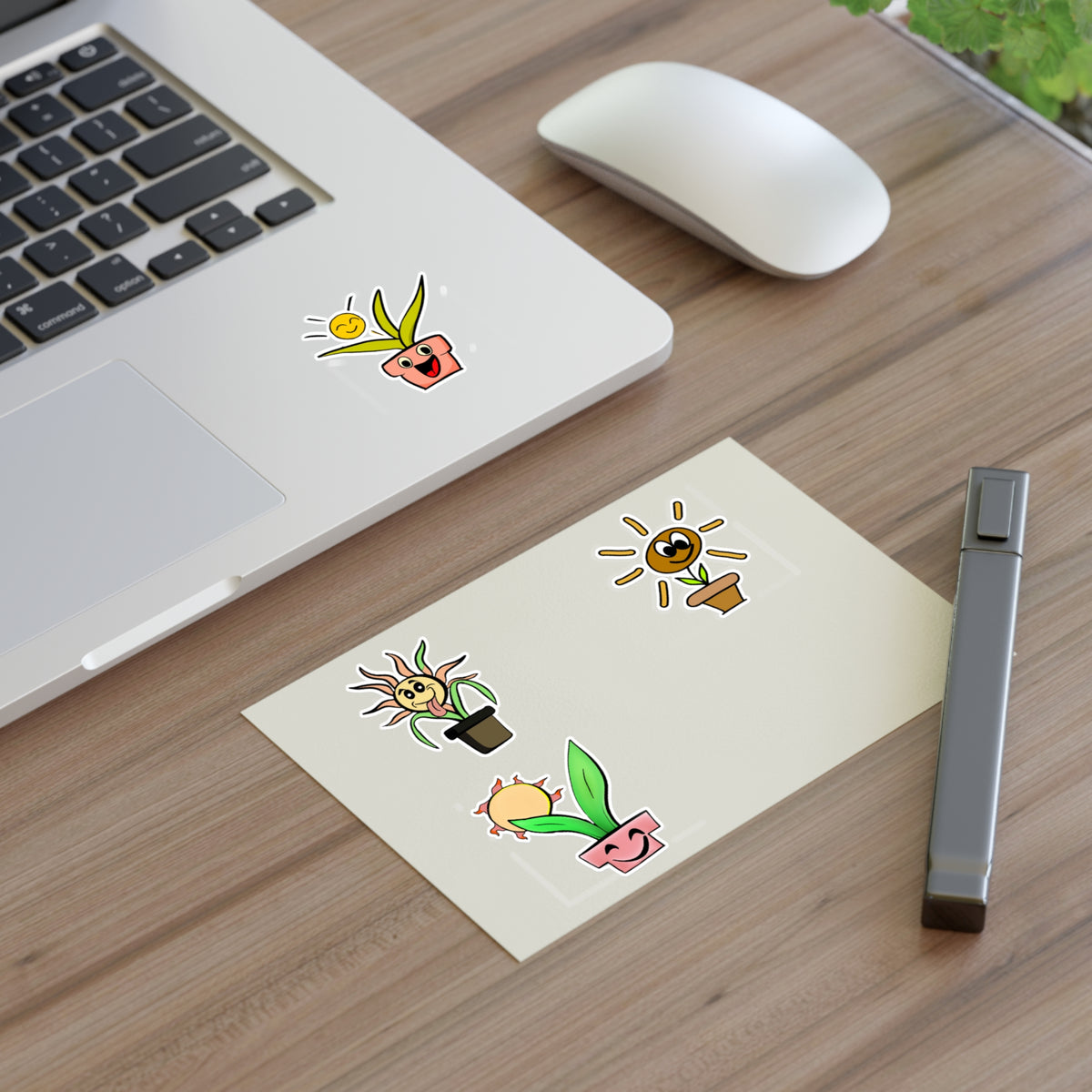 Plant  your self stickers