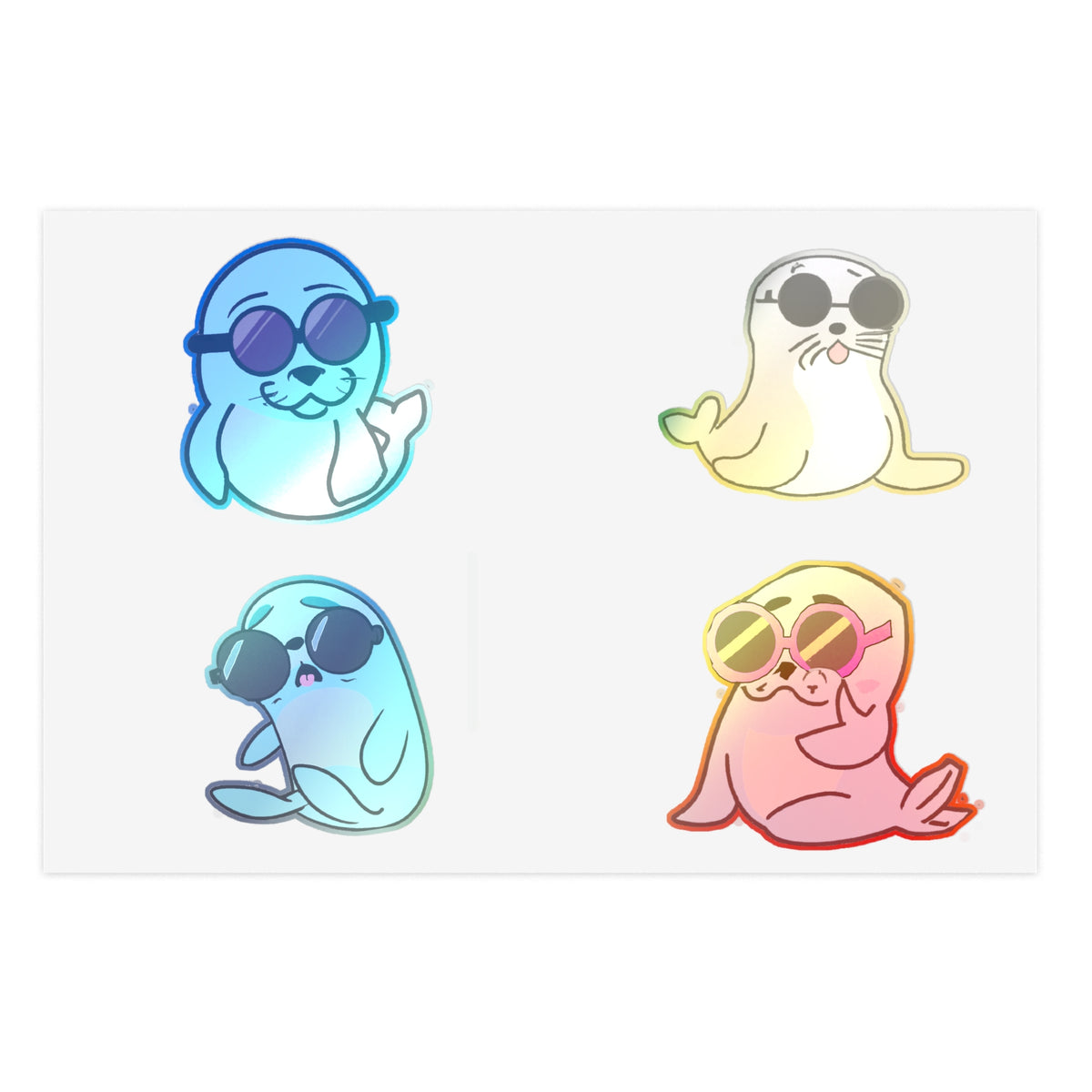 Cool Seal Stickers