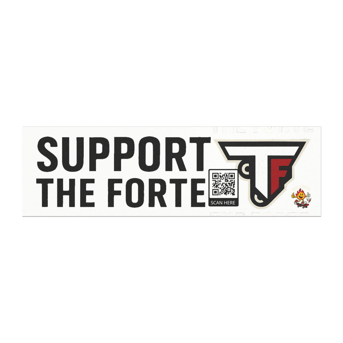 Support The Forte Car Magnet