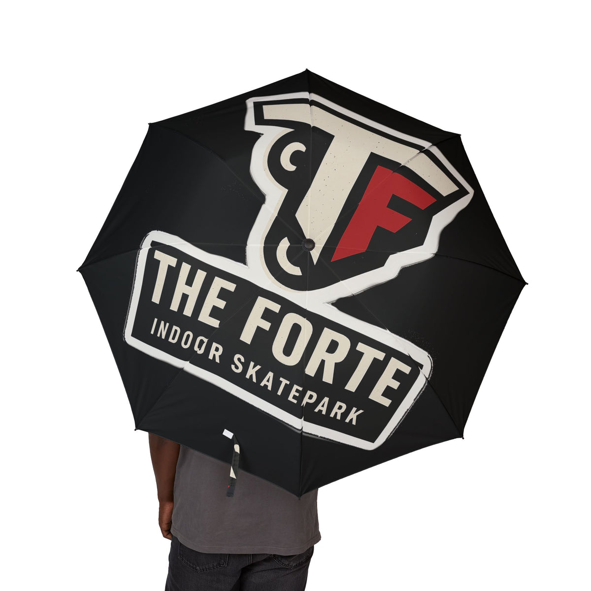 The Forte  Foldable Umbrella - Perfect for Rainy Days, Gift for Travelers, Easy to Carry, Durable, Unique Design