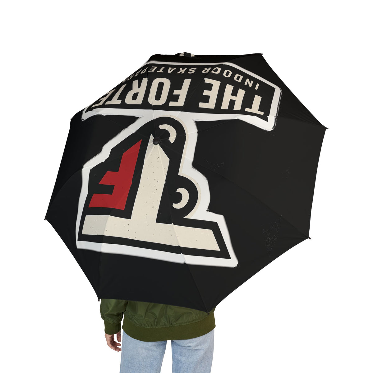 The Forte  Foldable Umbrella - Perfect for Rainy Days, Gift for Travelers, Easy to Carry, Durable, Unique Design