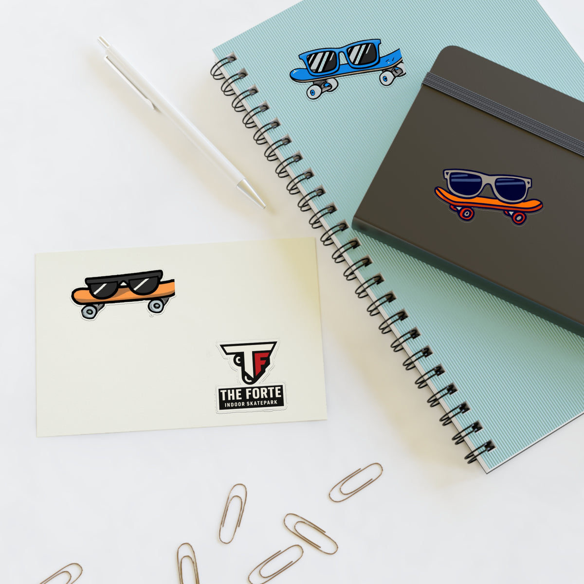 Skate shades stickers
