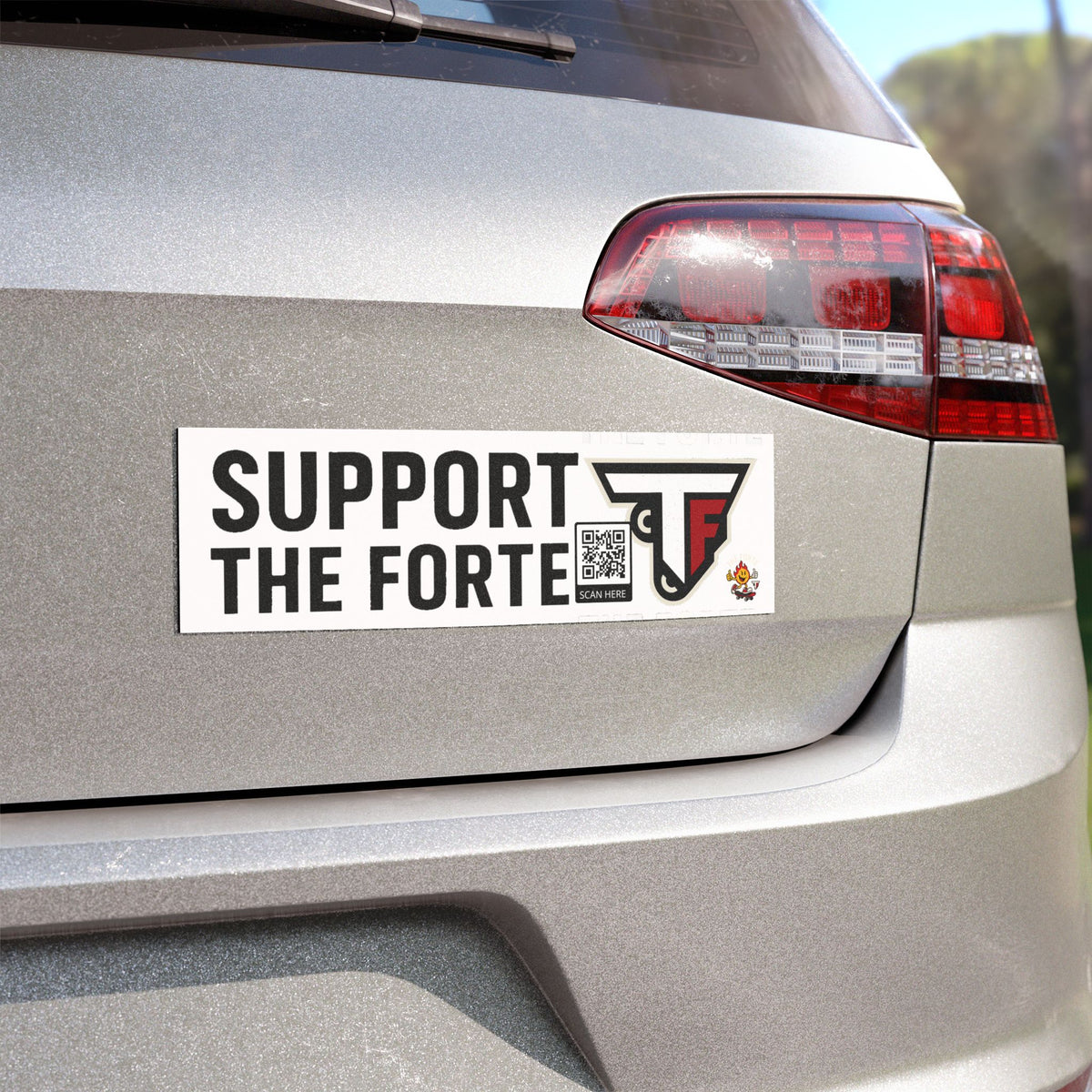 Support The Forte Car Magnet