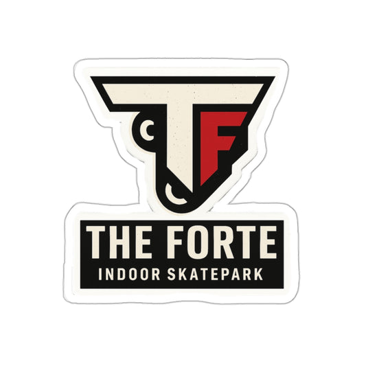 Forte Skatepark Stickers - Cool Die-Cut Decals for Skateboard Enthusiasts, Laptop & Water Bottle Decoration, Gift for Skaters, Sports [...]