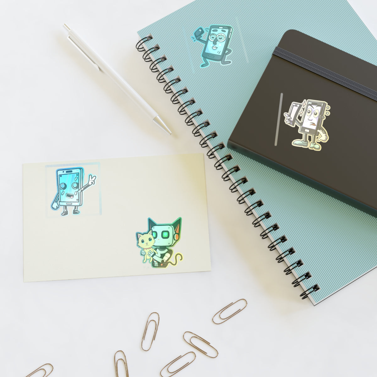 Phone Selfie Stickers