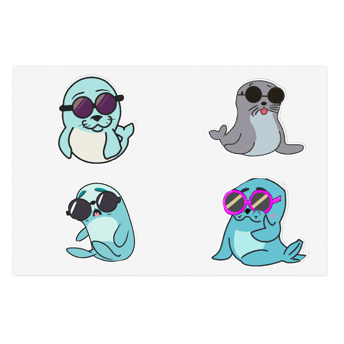 Cool Seal Stickers