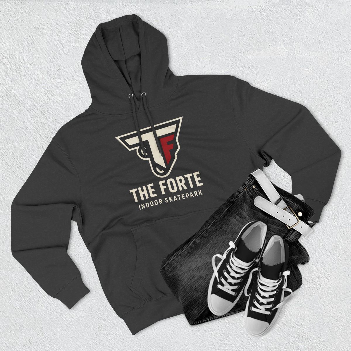 Support The Forte Skate Hoodie. Him/her
