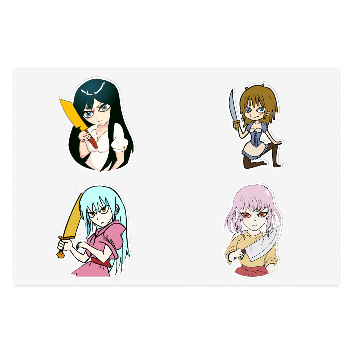 Dont make her mad stickers
