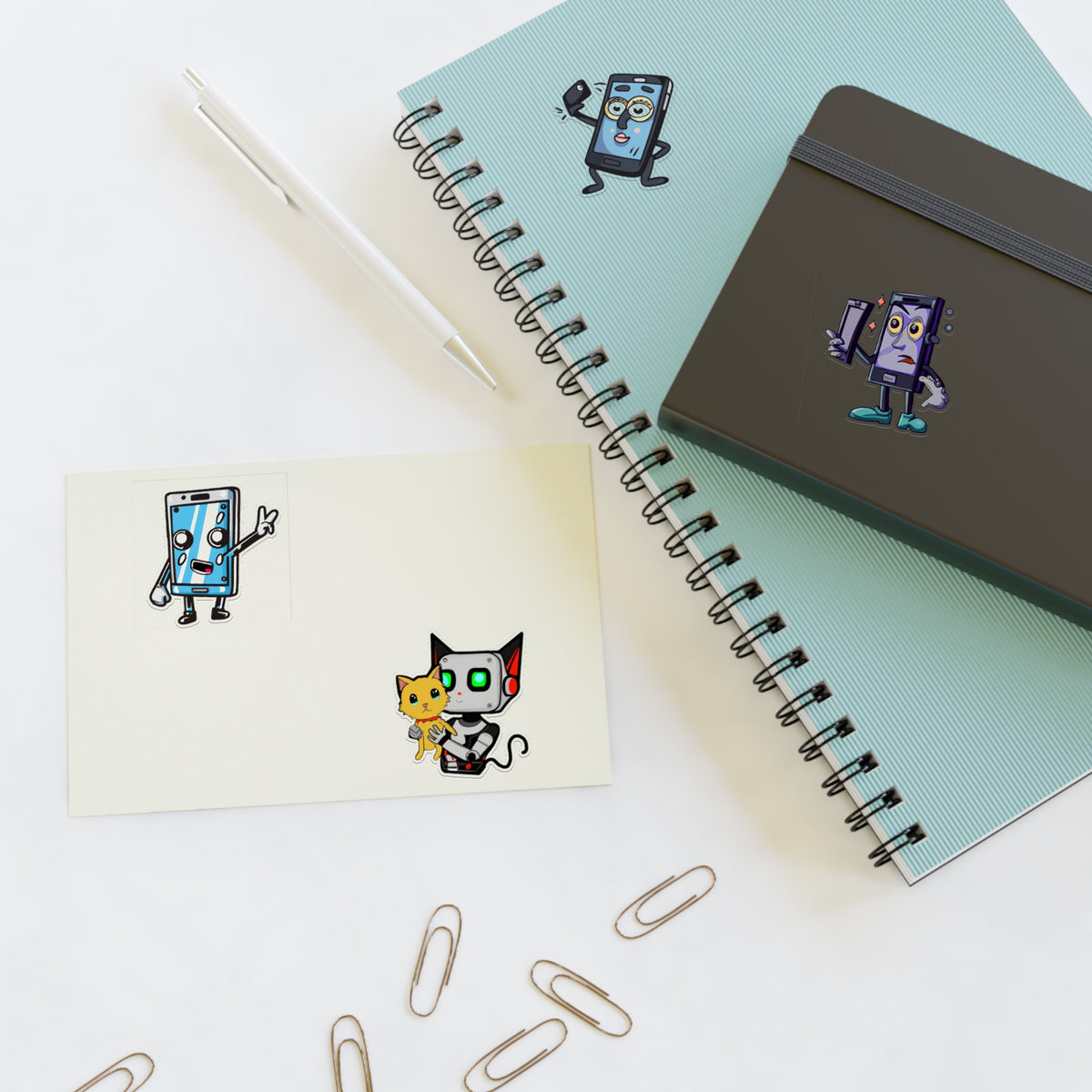 Phone Selfie Stickers