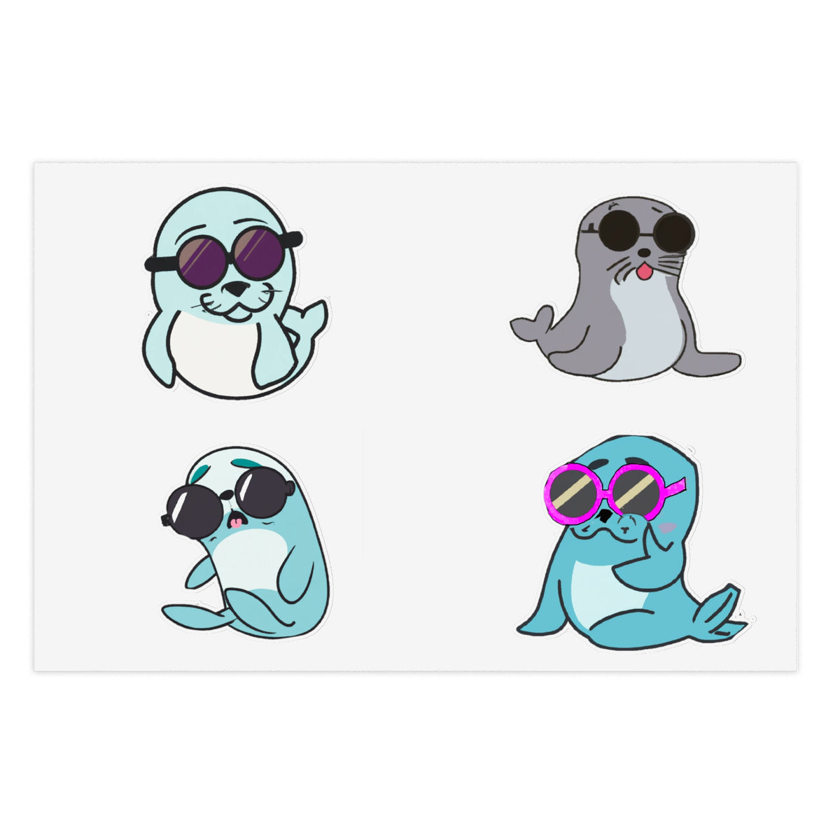Cool Seal Stickers