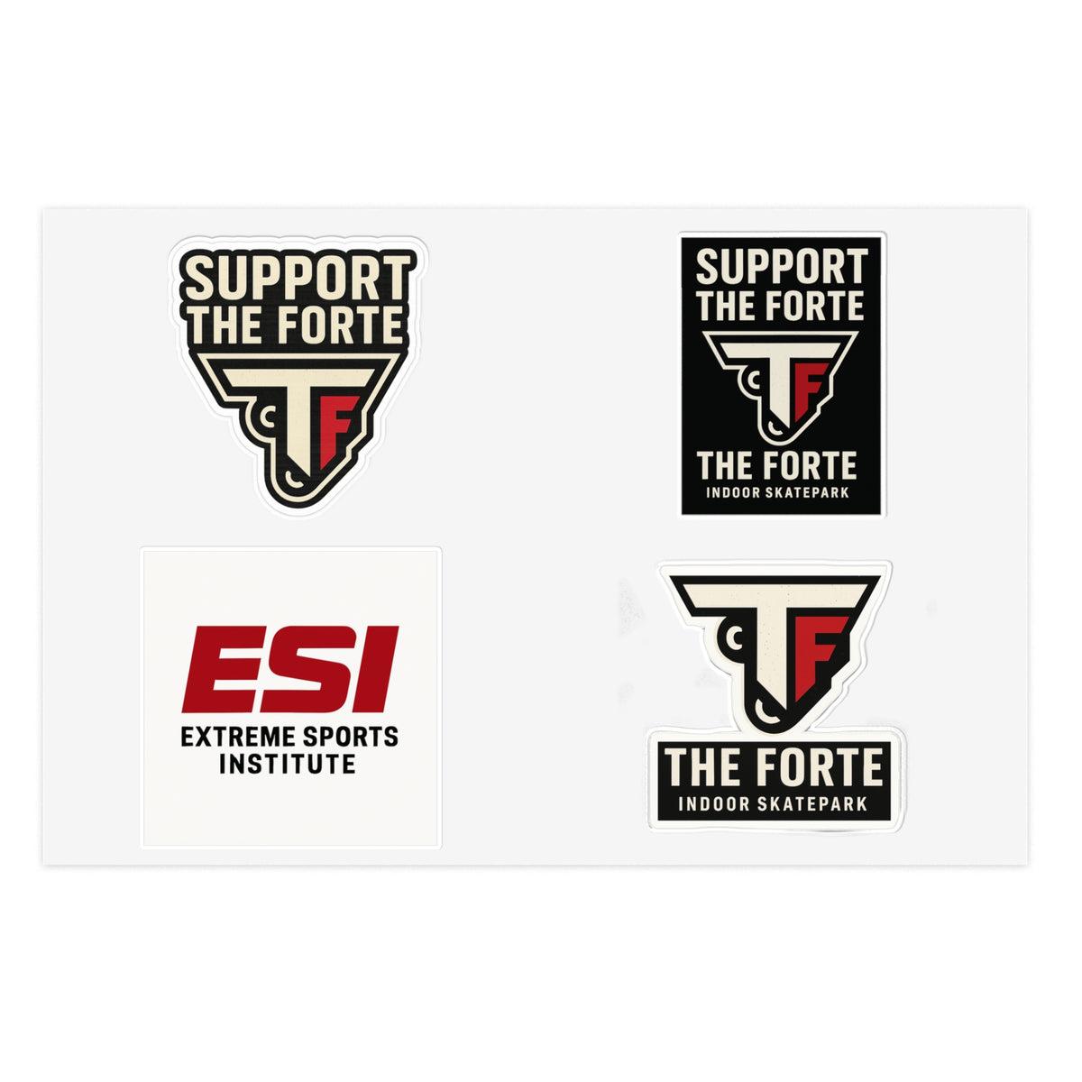 Support The Forte/ ESI stickers