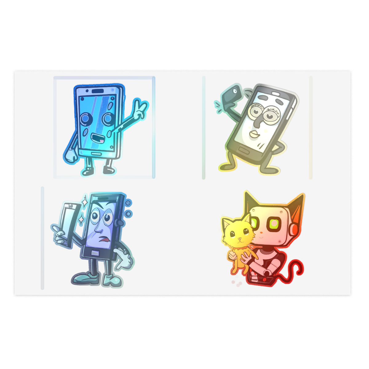 Phone Selfie Stickers
