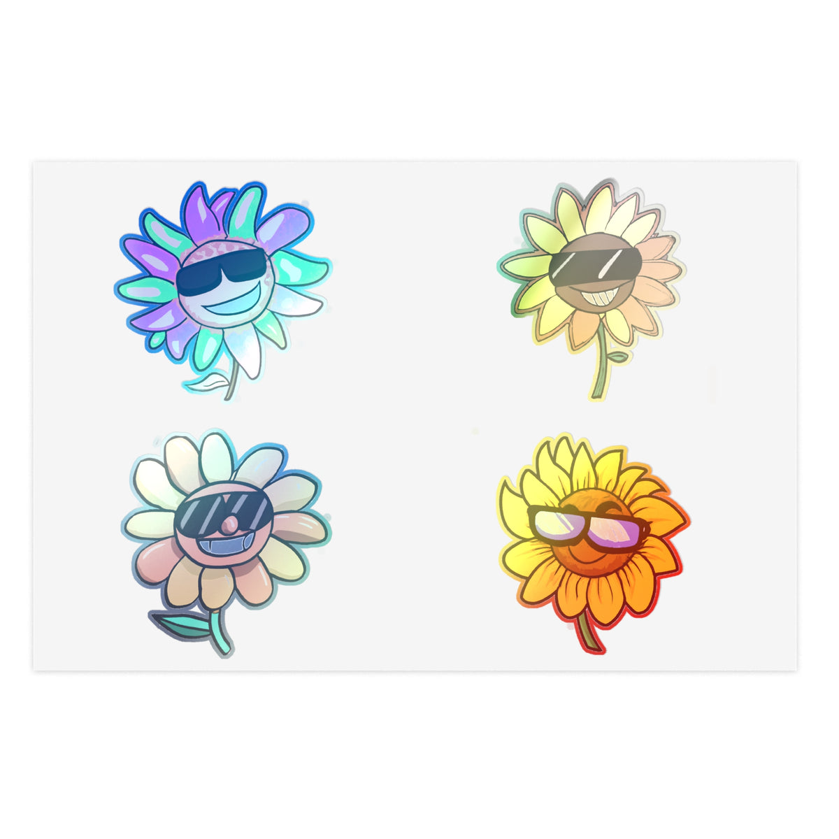 Sunny Vibe Sticker Sheet