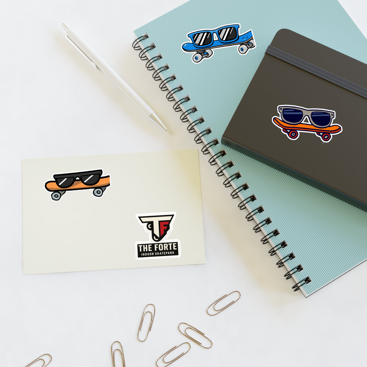 Skate shades stickers