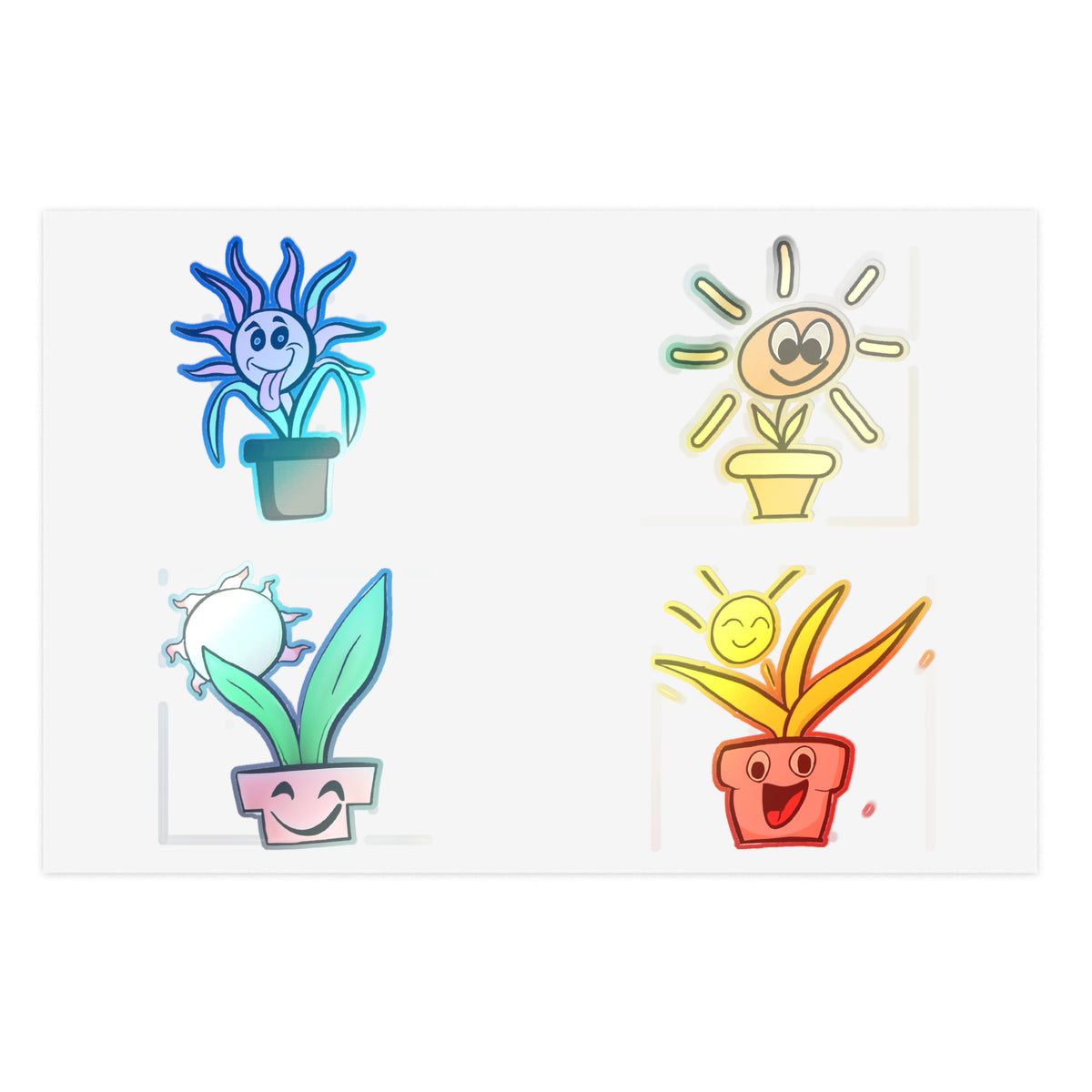 Plant  your self stickers