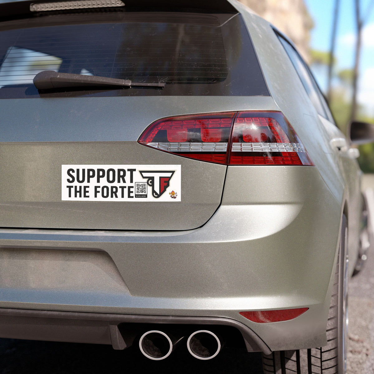 Support The Forte Car Magnet