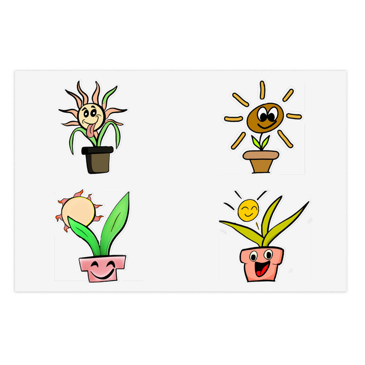 Plant  your self stickers