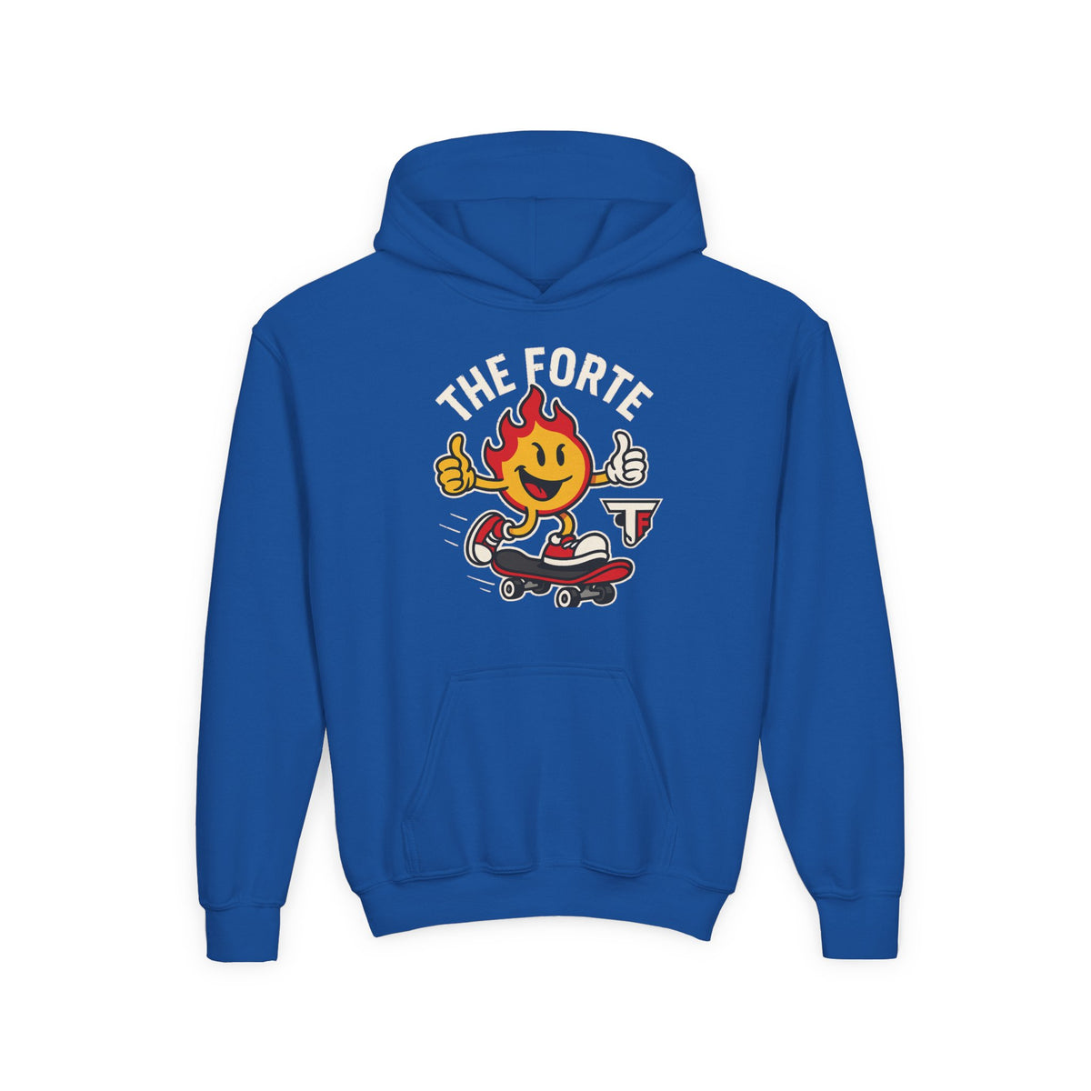 Kid Support The Forte Flame Skate Hoodie