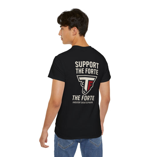 Support The Forte Unisex Ultra Skate Cotton Tee