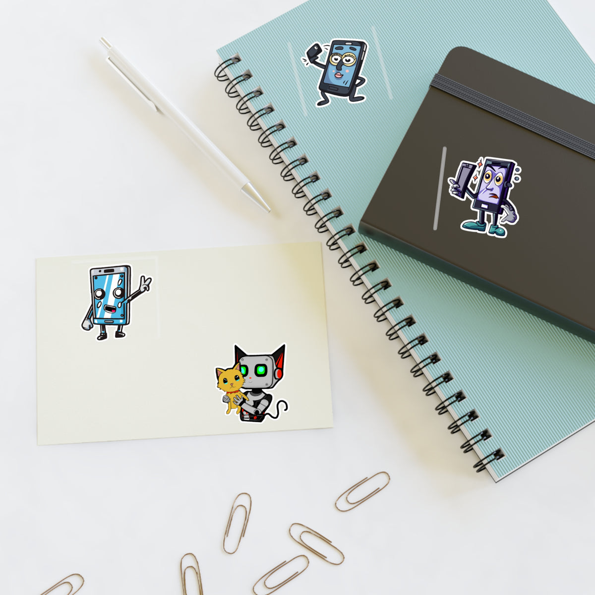 Phone Selfie Stickers