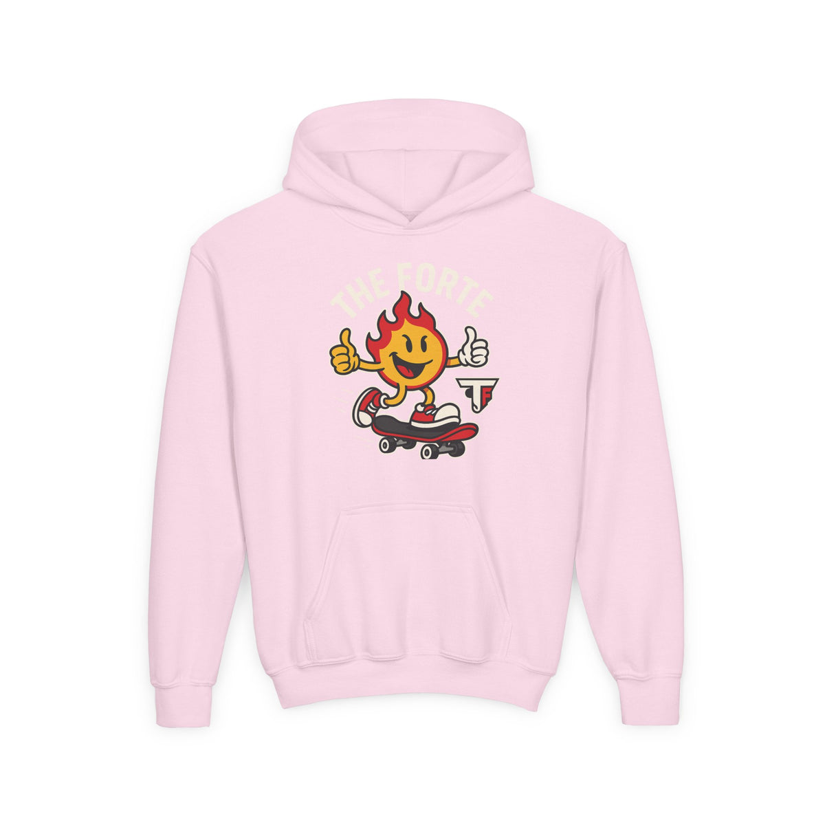 Kid Support The Forte Flame Skate Hoodie