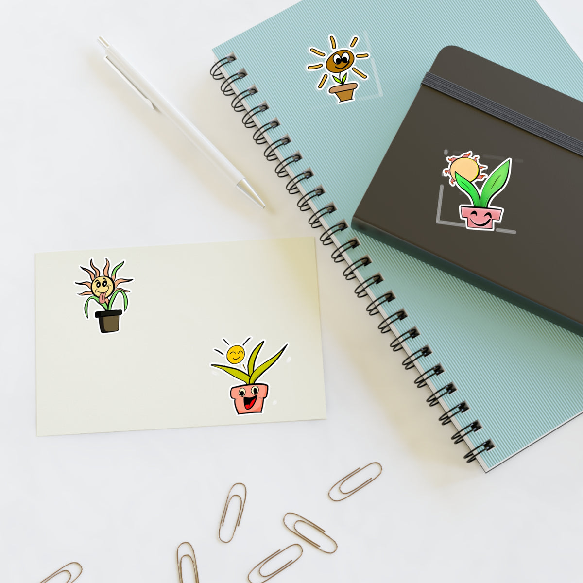 Plant  your self stickers