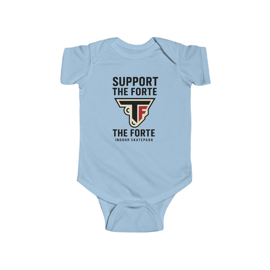 Boy and girl Infant Bodysuit for Little Ones, Support the Forte