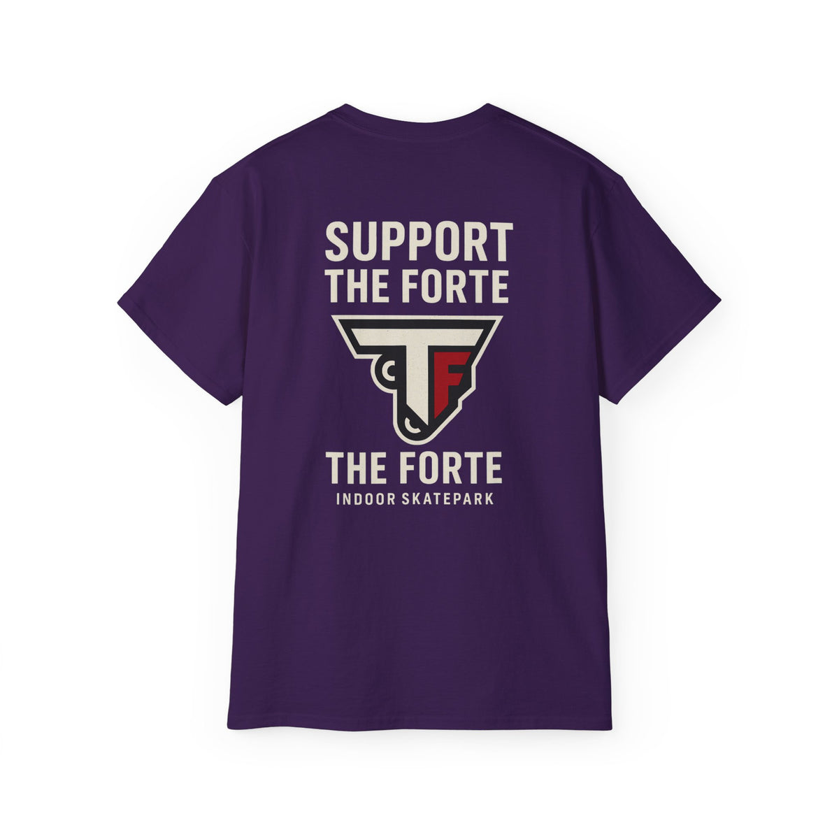 Support The Forte Unisex Ultra Skate Cotton Tee