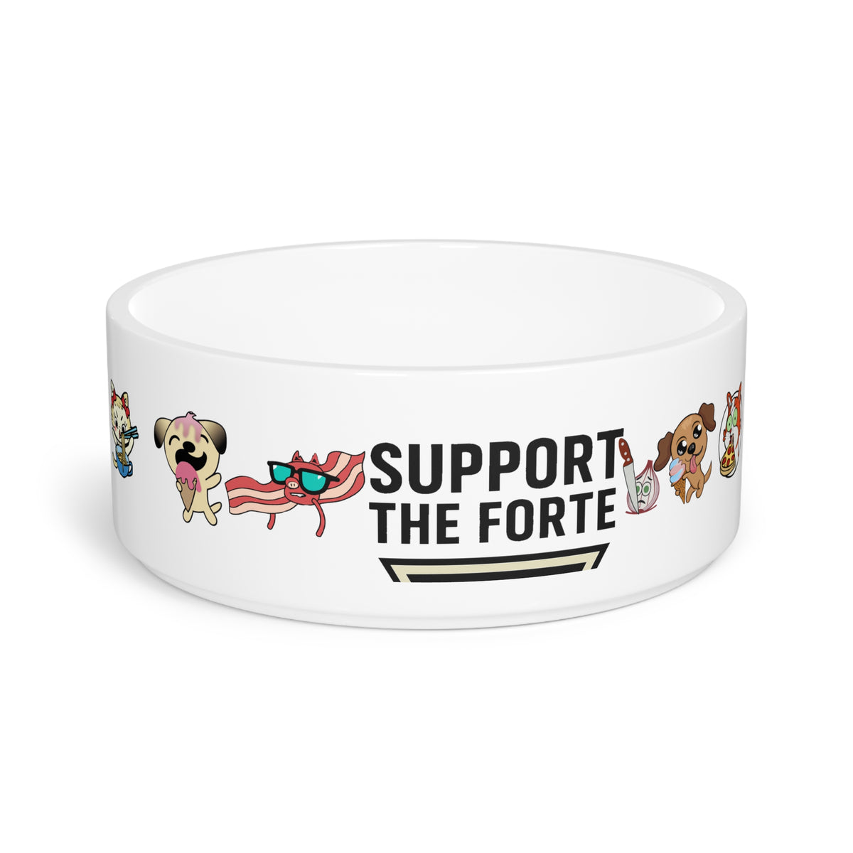 Support The Forte Pet Skate Bowl
