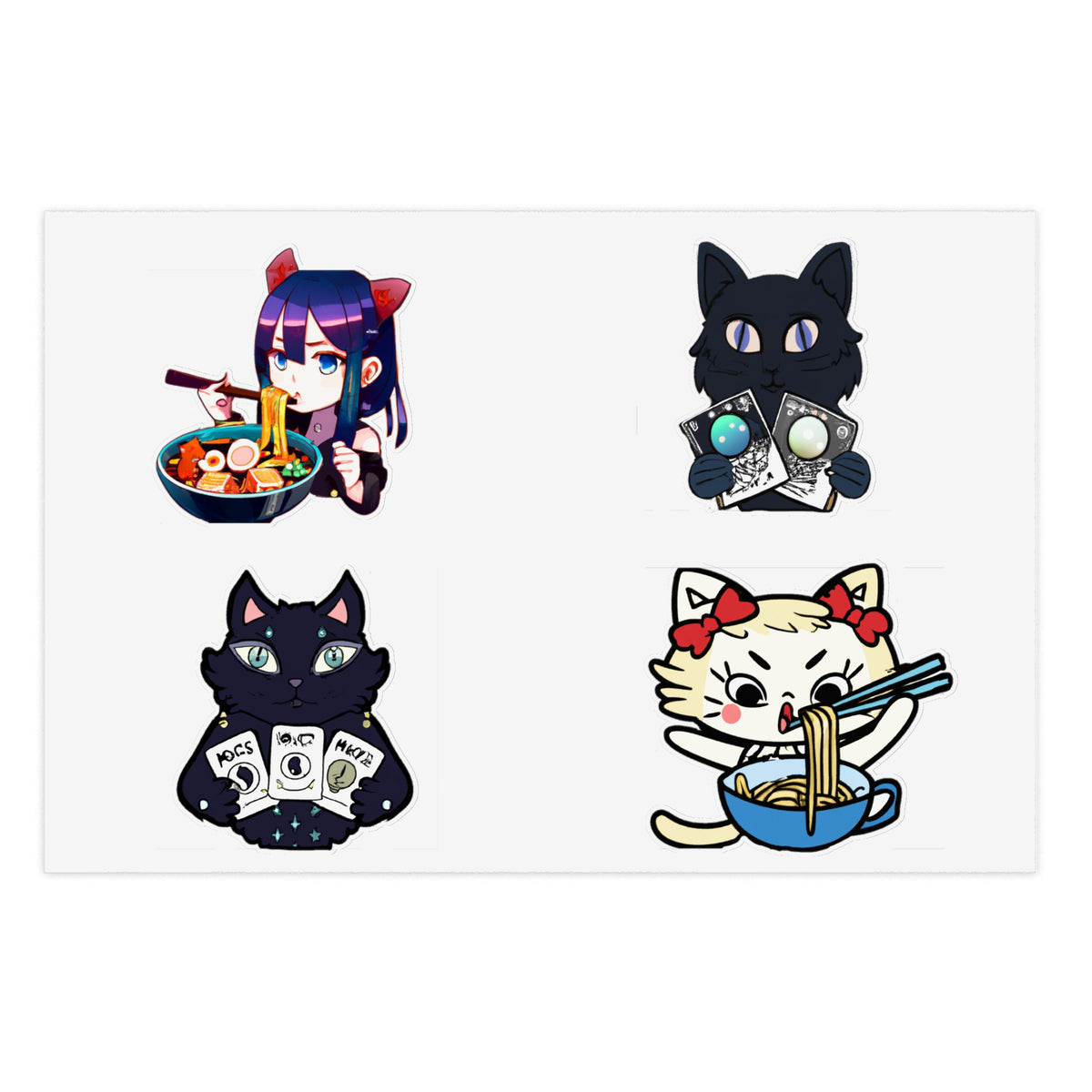 Crazy Cat Assorted sheet
