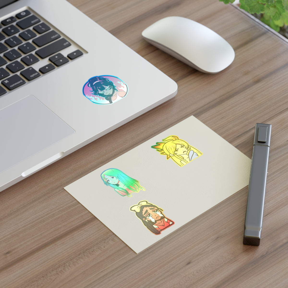She’s a sticker sheet
