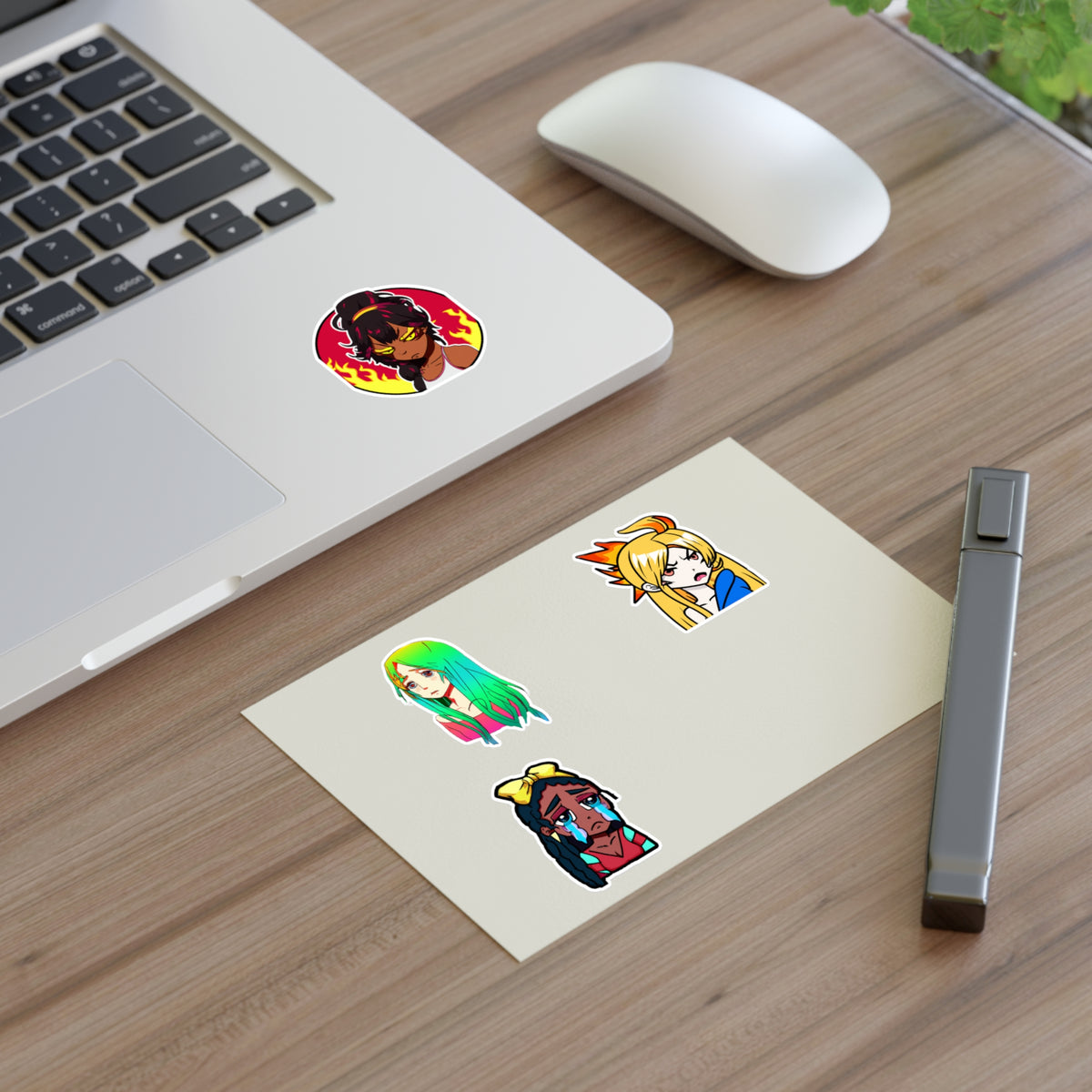 She’s a sticker sheet