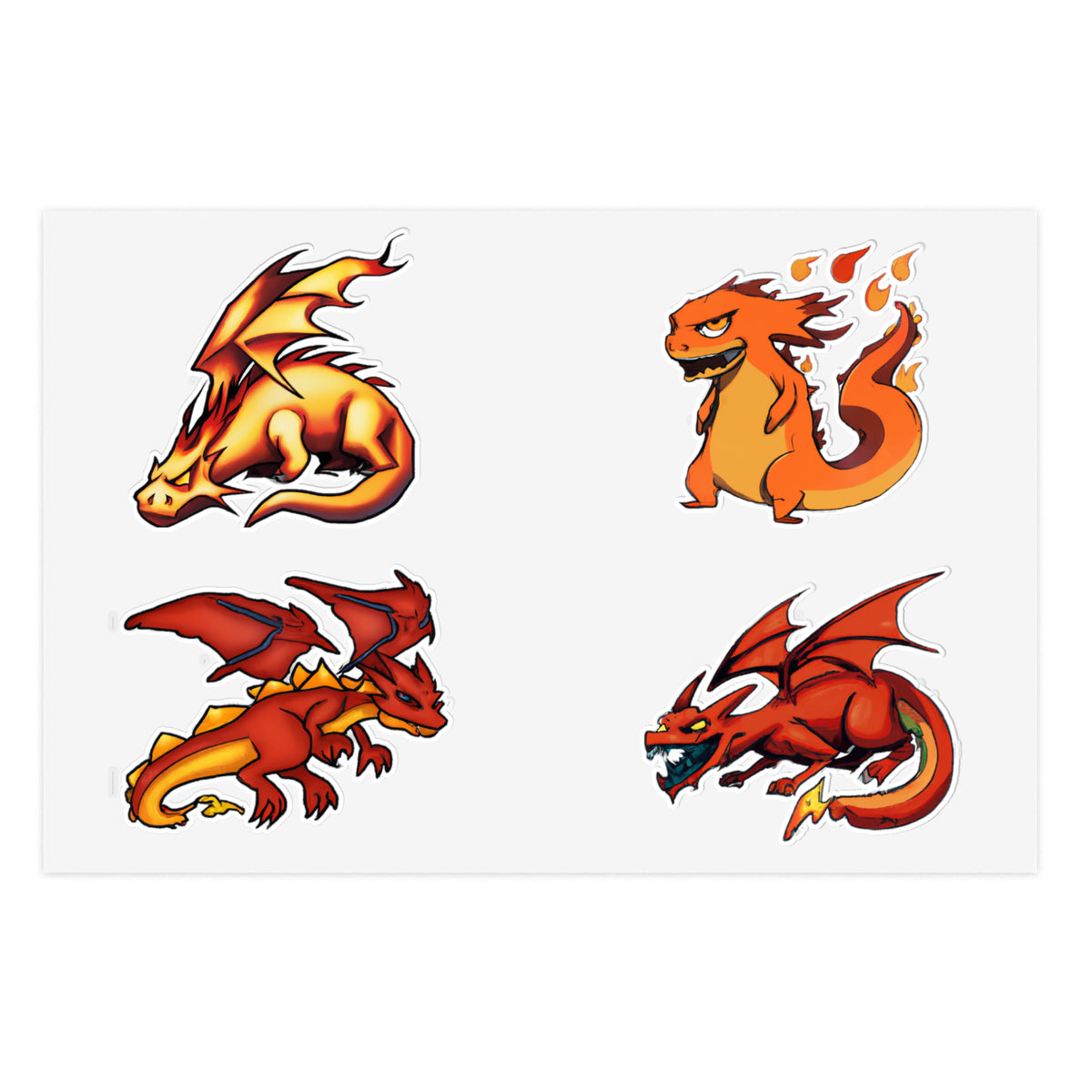 Dragon Sticker Sheet