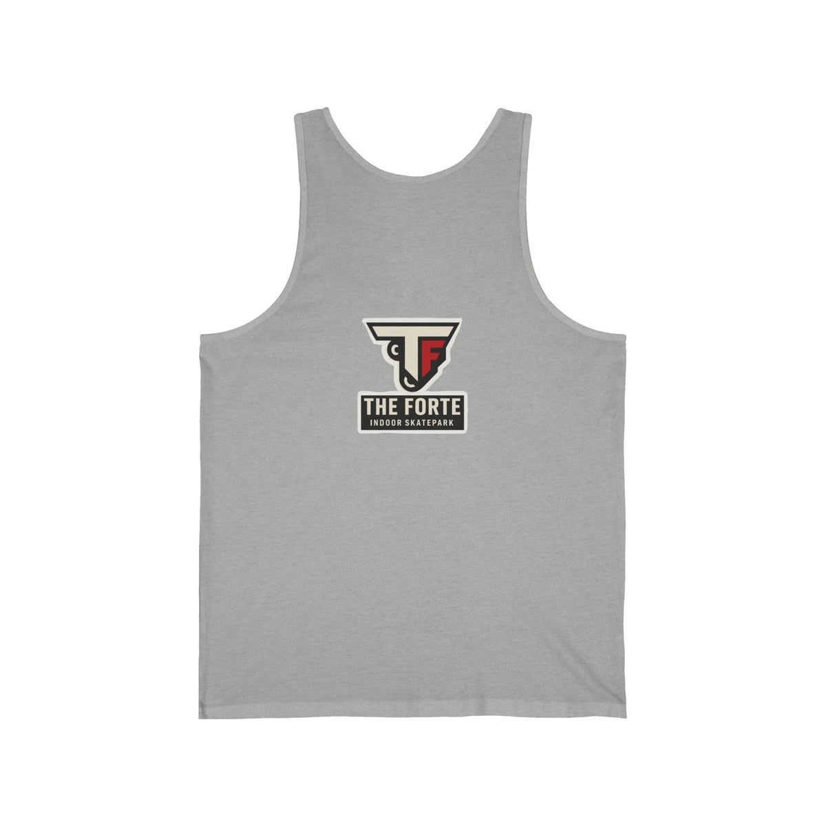 Unisex Jersey Tank Top - Support The Forte Indoor Skatepark,