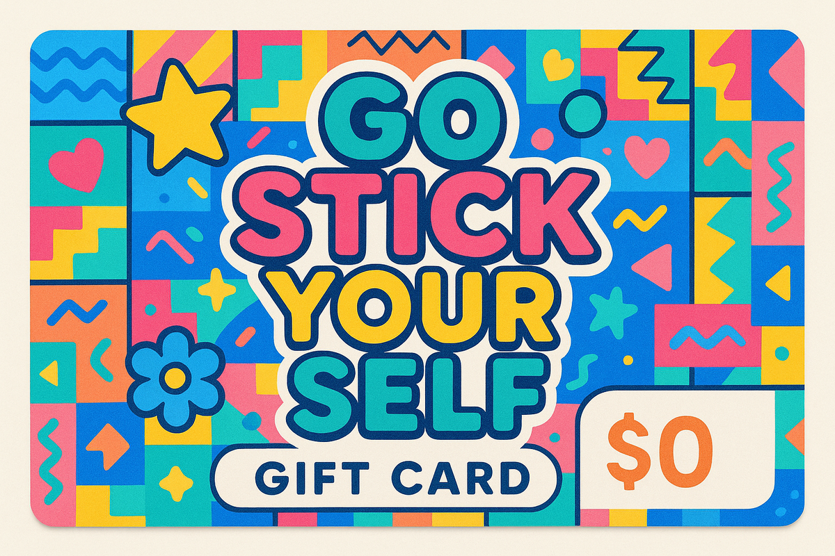 Create a fun design for a gift card using my logo and colors branding 